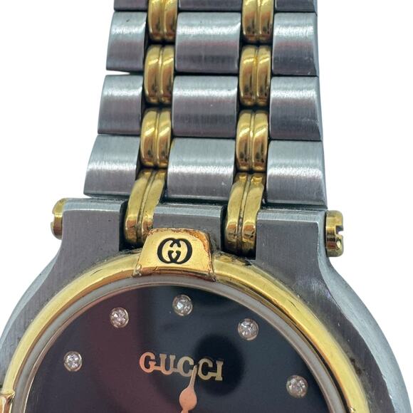 Gucci Vintage 9000L Diamond Watch main image 8